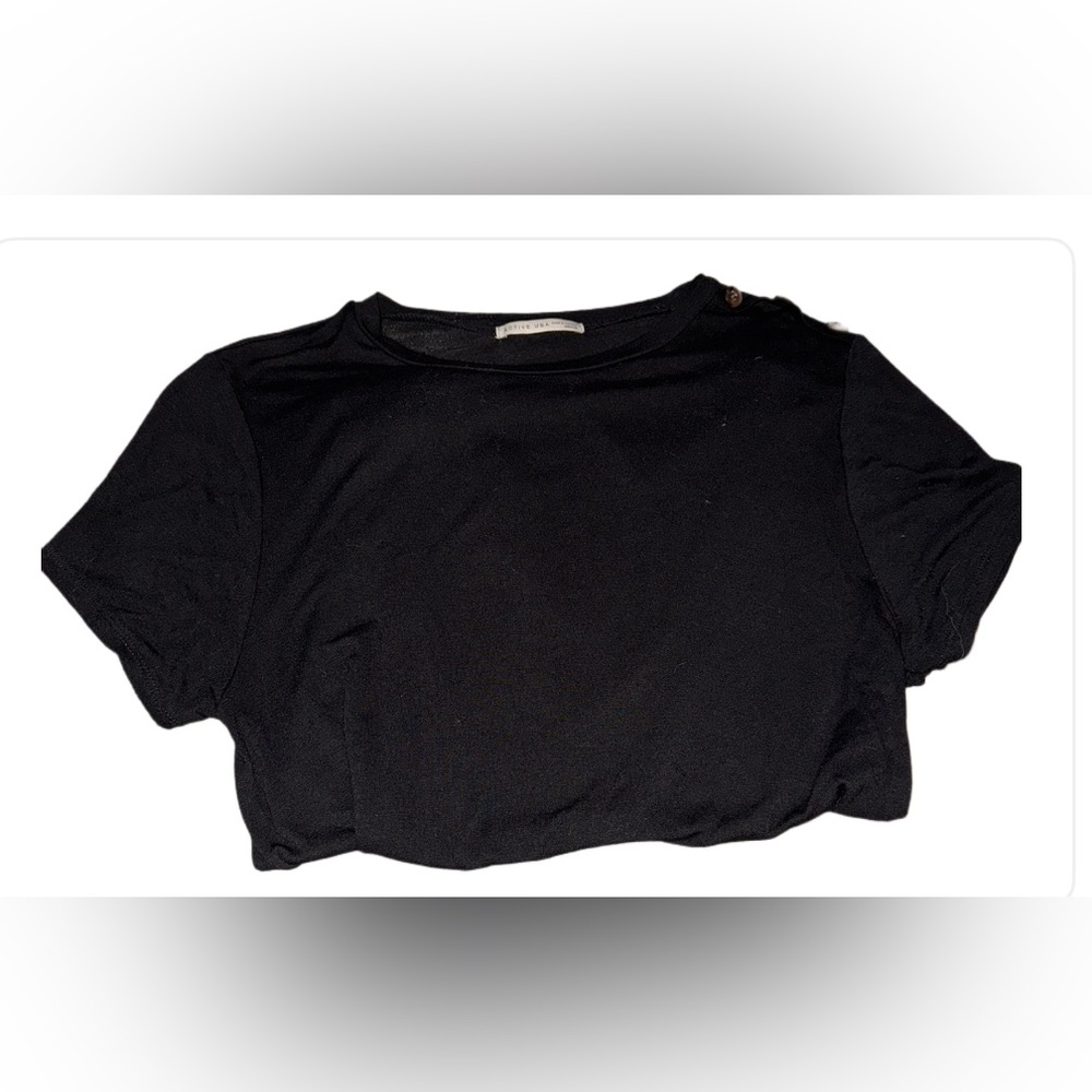 Active USA Charcoal black Top